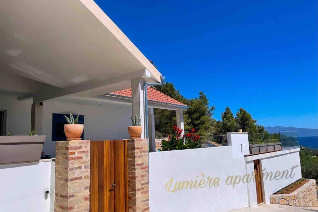 Seaview Pool Apartment-Lumiere, Island Hvar-Gdinj ภายนอก รูปภาพ